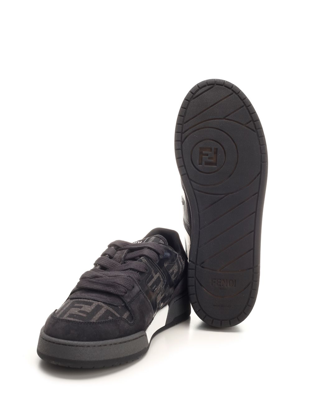 Fendi Fendi Match Sneakers - Nero | bbb3980759577eba1164b94e97d89cc30619720c