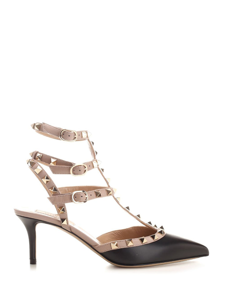 Valentino Garavani Rockstud Decollete - Nero | 507ee26d075dfcbbdad89f7f52b437cd4bc41473