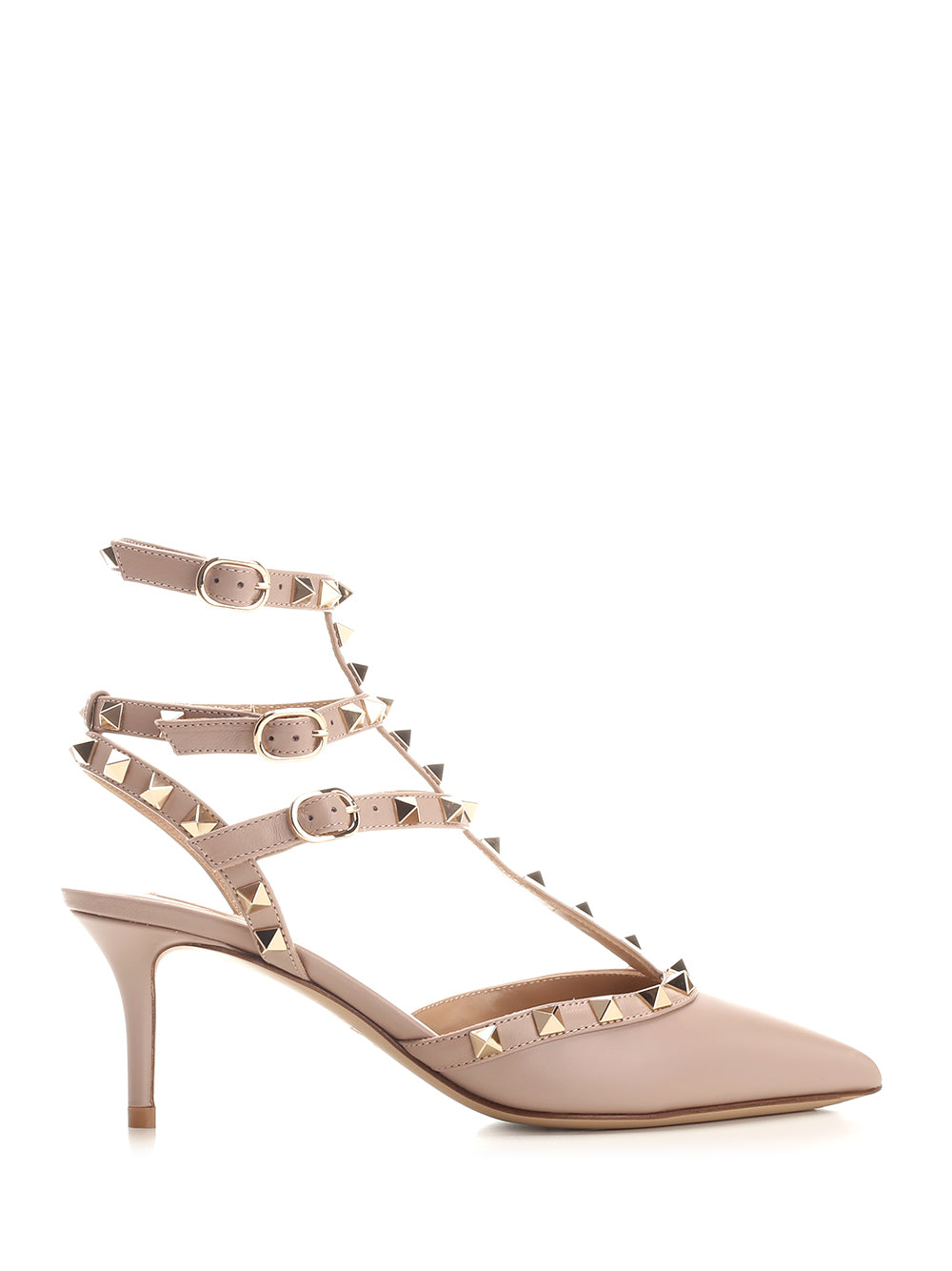 Valentino Garavani Rockstud Decollete - Beige | 7ffeb363e3e491e09493583aaf8f032d0fffb201