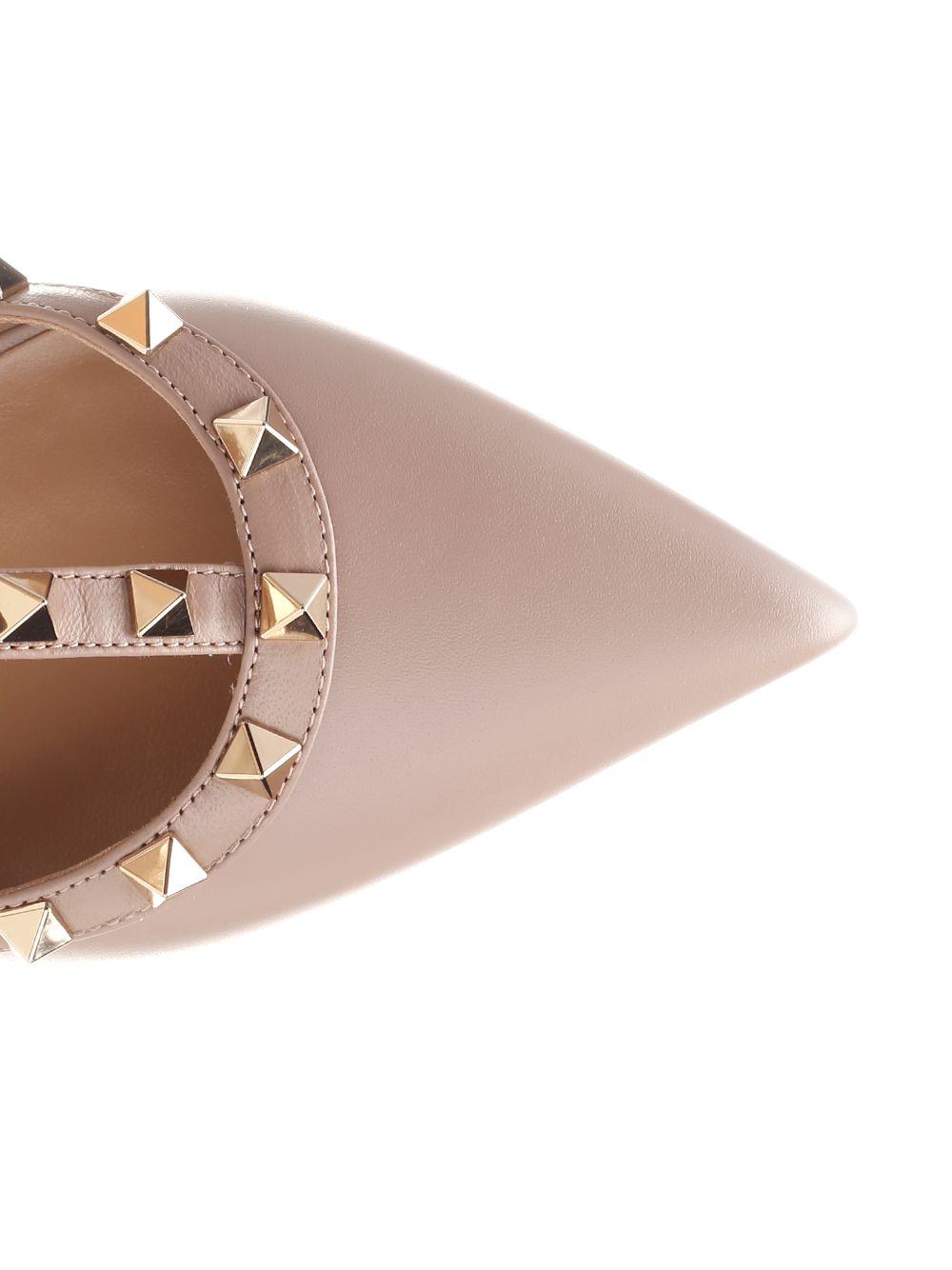 Valentino Garavani Rockstud Decollete - Beige | 7e8b8a7ed4c3dc82b2ceac3d48ae8172d72ddfaf