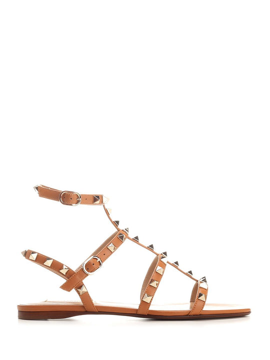 Rockstud Sandali Beige