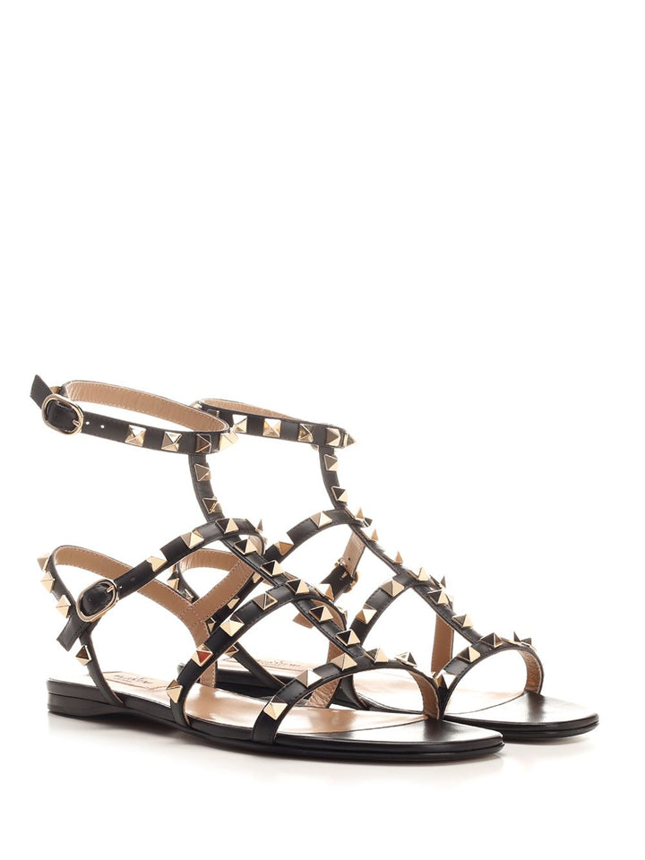 Valentino Garavani Rockstud Sandali - Nero | 4a3a12956906bd8b979b829276de2762df3a785a