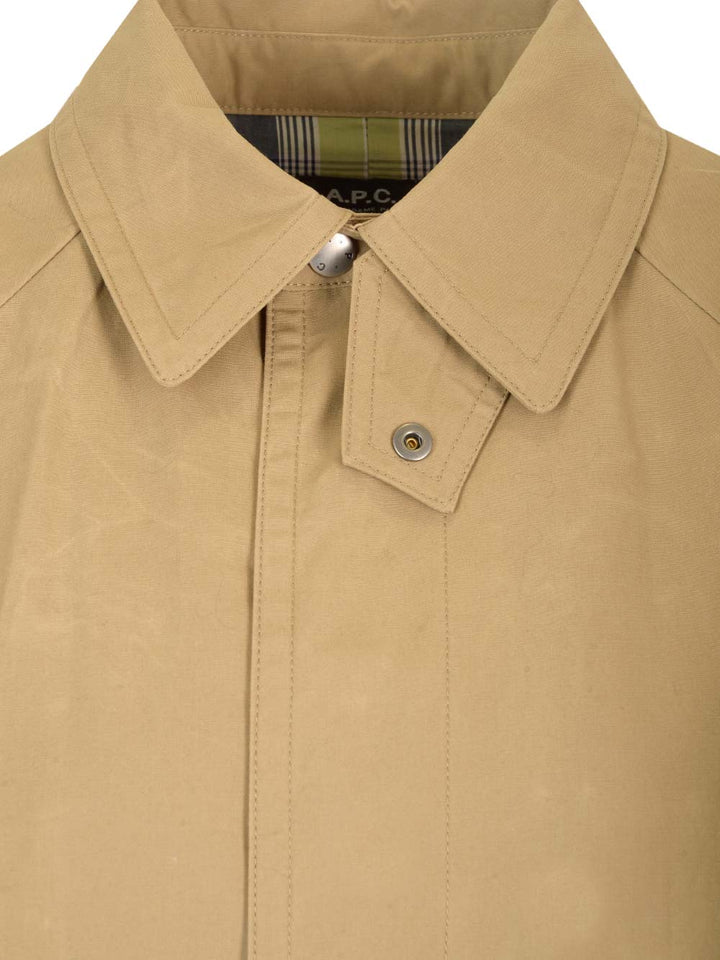 A.P.C. Gaia Coats - Beige | 3231f7e3b09aa6a7e8b7cd166f9a12e02e60fd7d