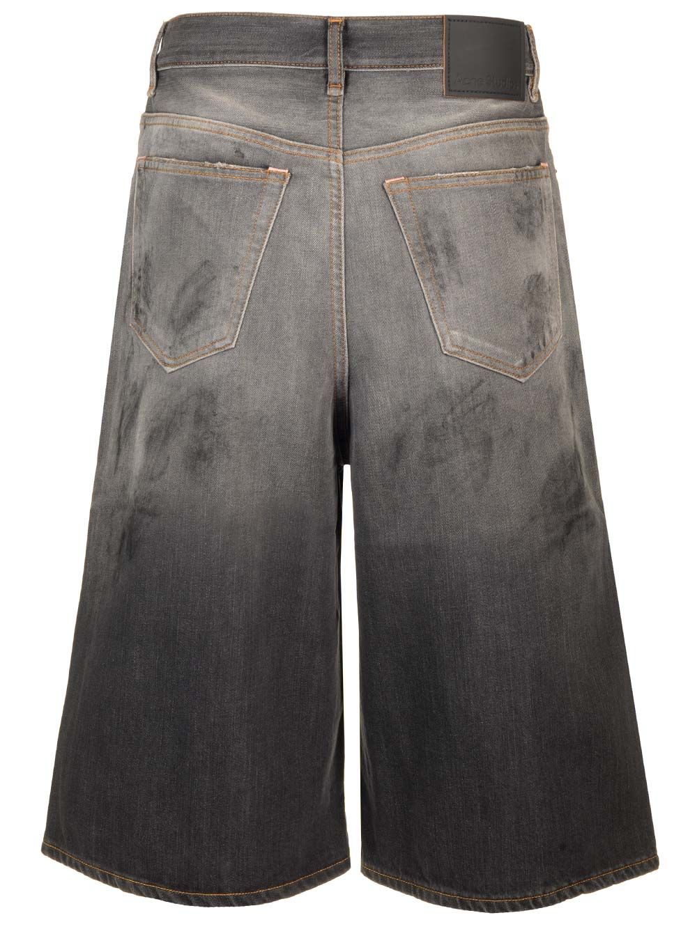 Acne Studios Short Jeans Trousers - Blu | 8c1b2e0e9637756721d1fedac717f76d652a632a