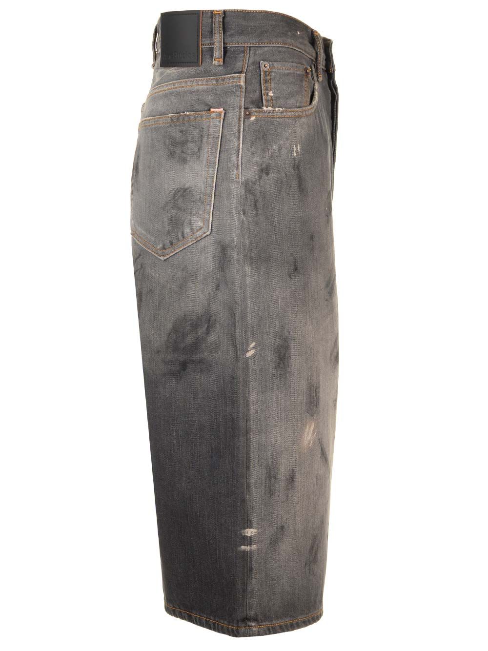 Acne Studios Short Jeans Trousers - Blu | c9031dc86e7dd10704538c8b5785ff3cbecf4e6d