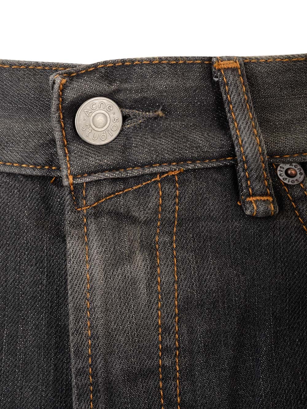 Acne Studios Short Jeans Trousers - Blu | 0319e9c44c0a354f2ce9eb6d348685e00c773705