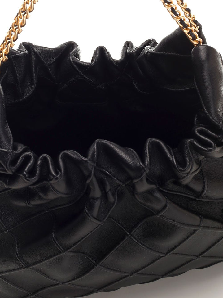 Tory Burch Fleming Drawstring Bag Handbags - Nero | 8fbdd8266d92208015c6a6adf4d716896c8e750e