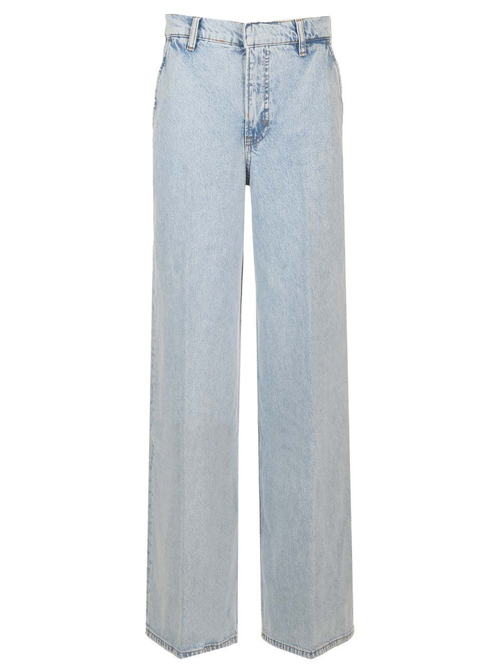 Frame Wide Leg Jeans - Light blue | dafd72c0a12c20ddf9300c1efcc7273c5b936073
