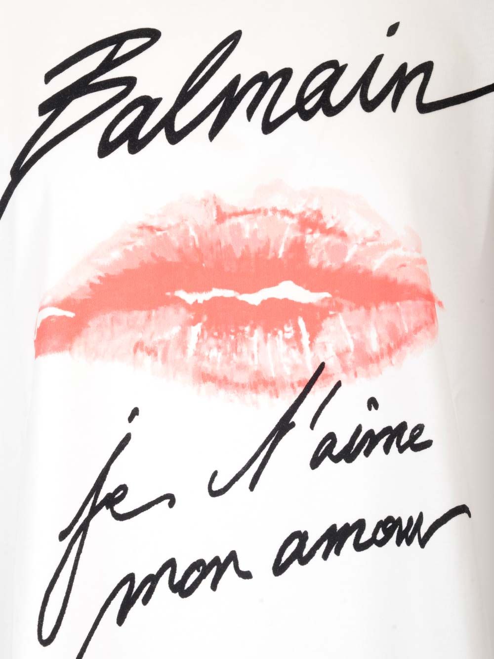 Balmain Je T T-Shirt - Bianco | bd8361a19783215f8a69ec823317263526fb1318