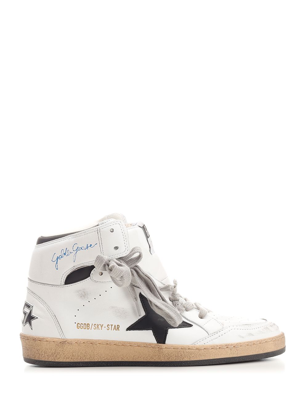 Golden Goose Deluxe Brand Sky-Star Sneaker Sneakers - Bianco | b1ca85df6fda7505f5e7e93cf4556d87b84463ee