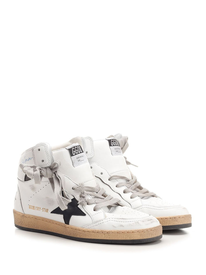 Golden Goose Deluxe Brand Sky-Star Sneaker Sneakers - Bianco | 2e4c8bdb39f413dd6f1e2e67e4dad14284c3f1e0