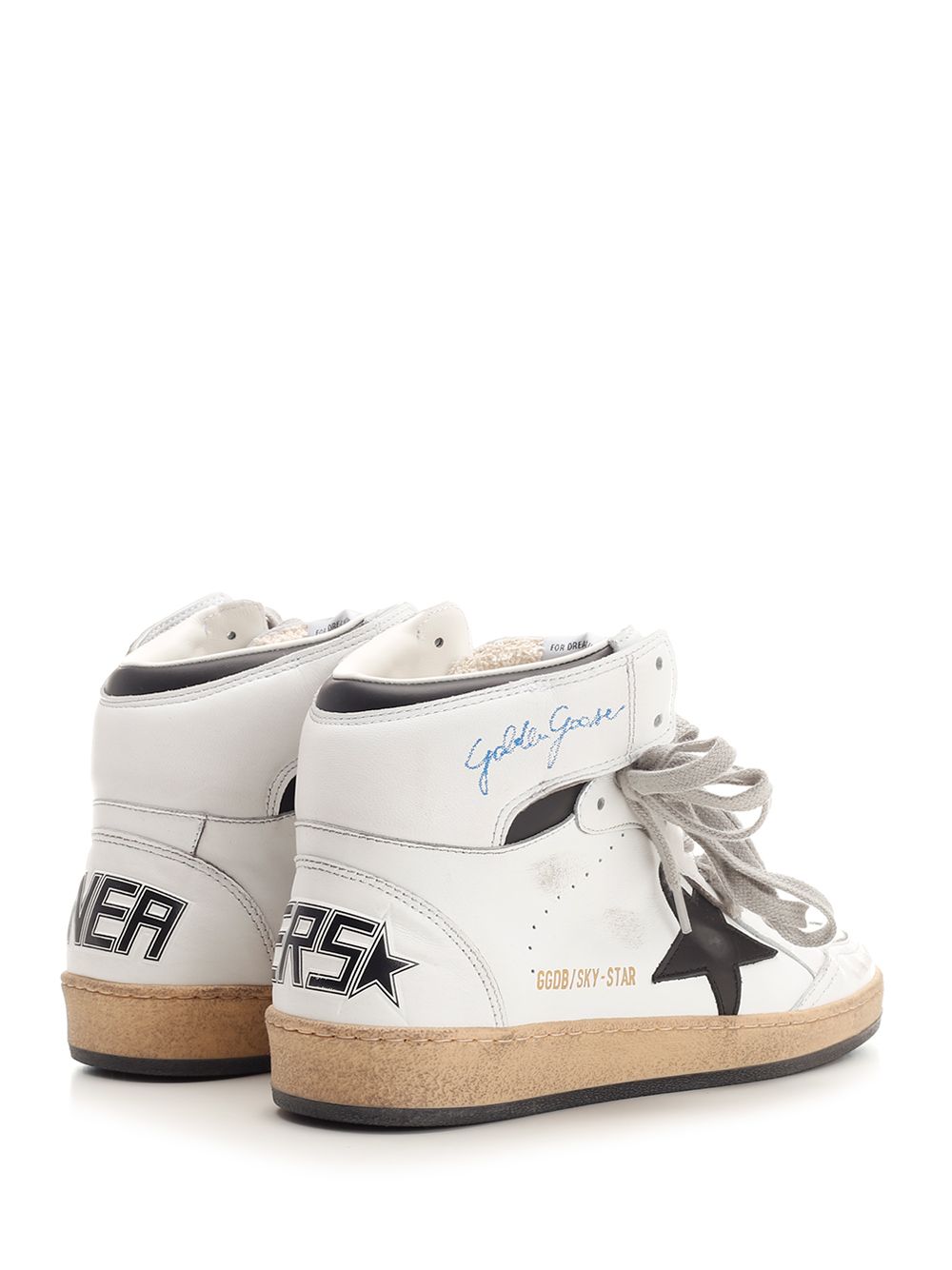 Golden Goose Deluxe Brand Sky-Star Sneaker Sneakers - Bianco | 89fec7fe5559fd48b748cec199249c89ce801787