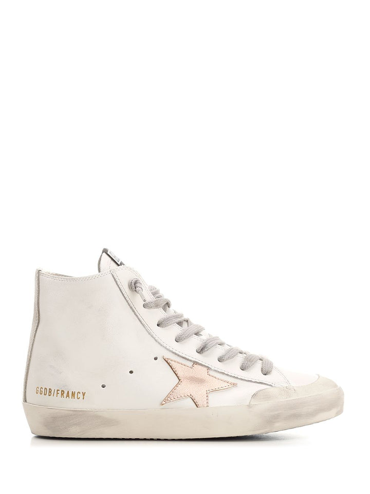 Golden Goose Deluxe Brand Francy Sneakers - Bianco | 025a61689890d51cc4647fe4302501e47efac319