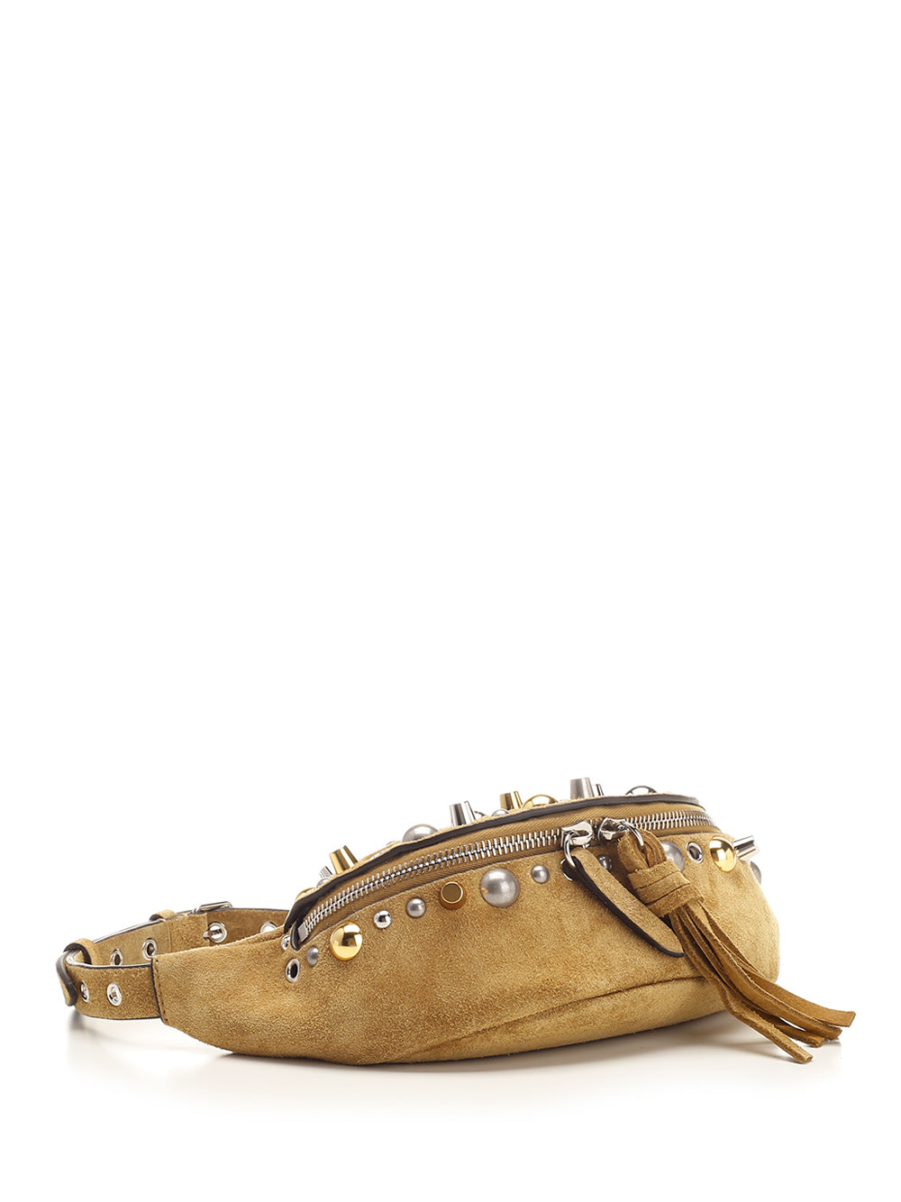 Valentino Garavani Nellcote Bum Bag In Suede Belt Bags - Marrone | db6f934478cd5fb27ef9d72e2e63dbcec8aed012