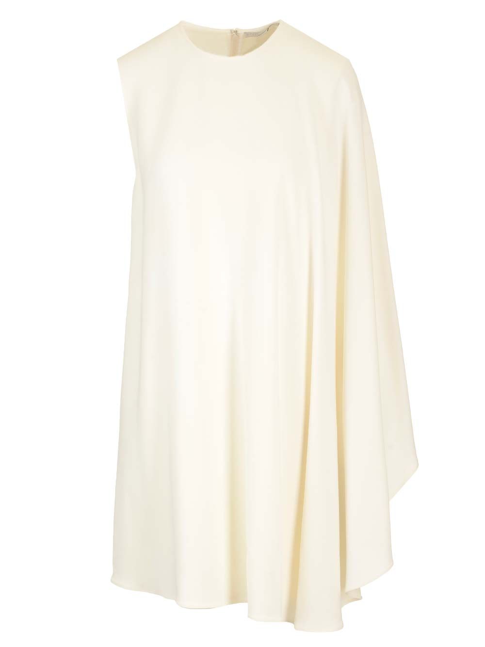 Stella Mccartney Stretch Cady Mini Dress Abiti - Bianco | 04045bb14d36ab62da251e83aaa007c888fbc2cf