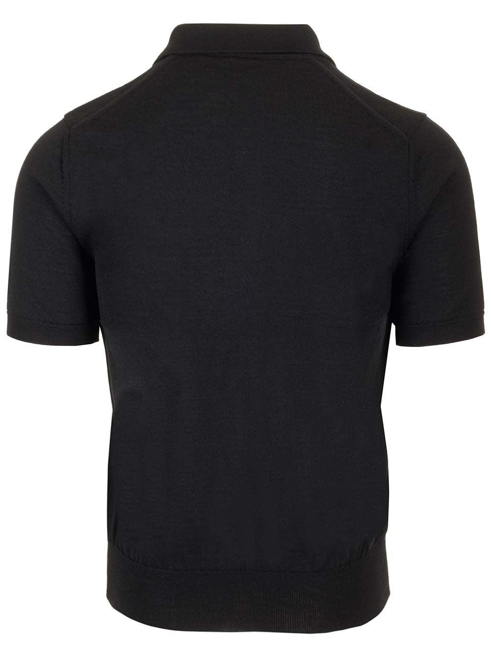 Comme Des Garcons Play Wool Polo Shirt Knitwear - Nero | 235f52db108a982d9c122c4cf7c7b50df111808f