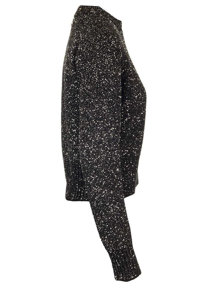 Golden Goose Deluxe Brand Sparkling Sweater Sweatshirts - Nero | a776b5ea6d79a5368d969bdc9af6580f9451ddd2