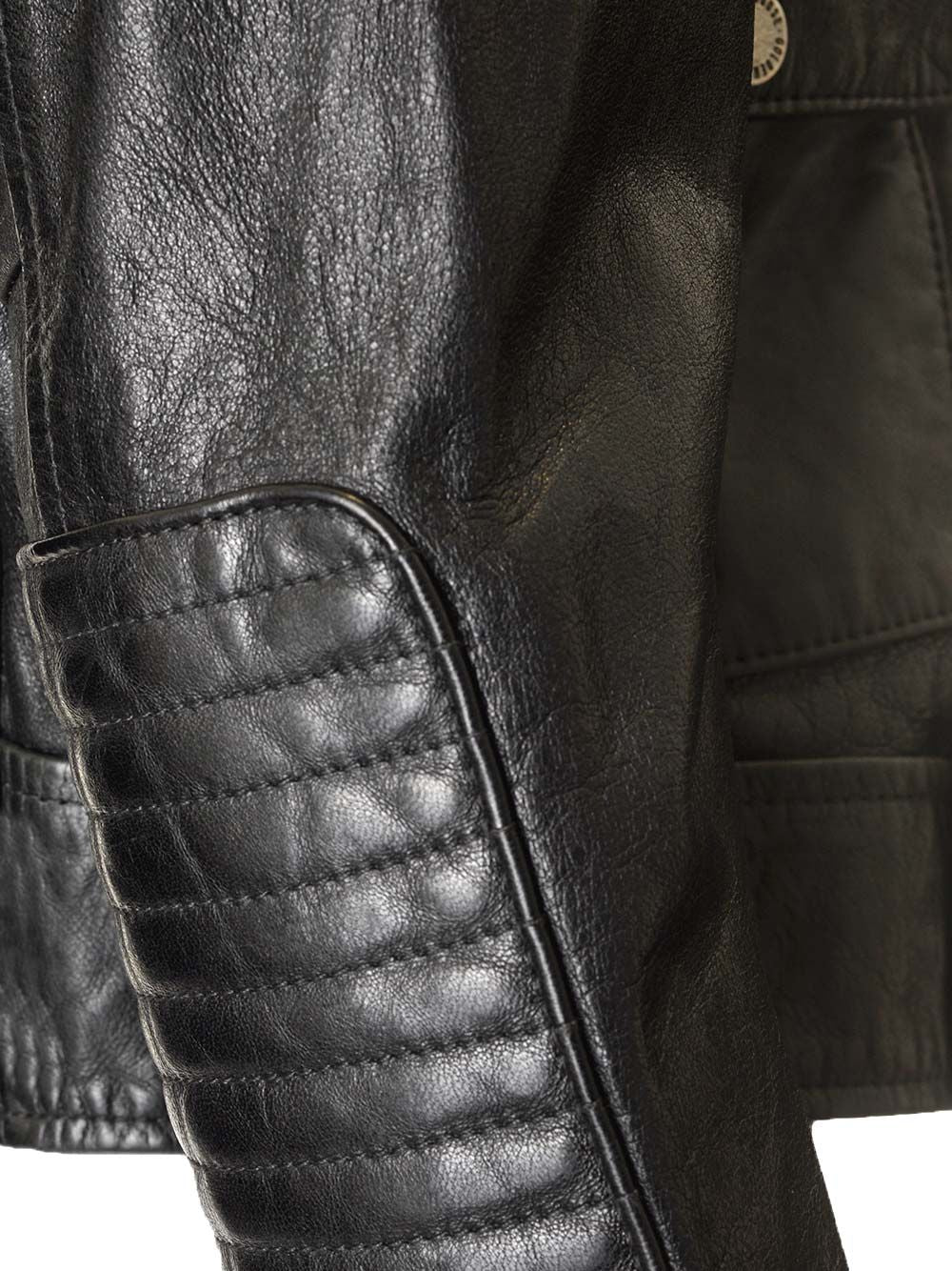 Golden Goose Deluxe Brand Leather Biker Jacket Giacche - Nero | 5e90c7697556cc27769d6b0bc216397788434ed9