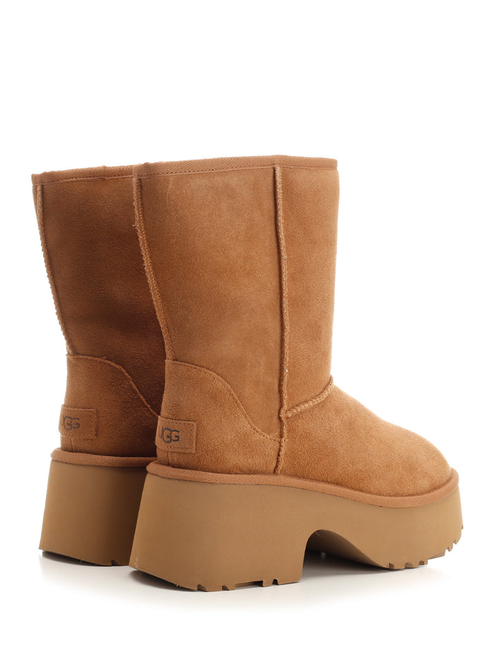 Ugg Classic Short New Heights Boots - Beige | 403b10b236414a2290c04f055f94d65e96a70884