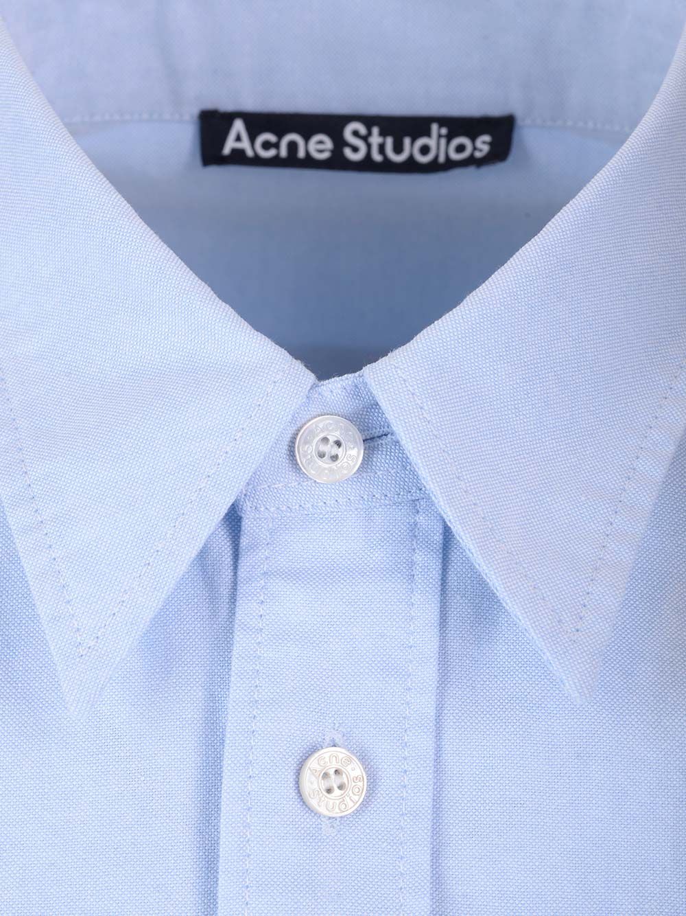 Acne Studios Shirt Regular Fit Shirts - Blu | e8699bc035ca33fff602ca0955eab8223fcfe513