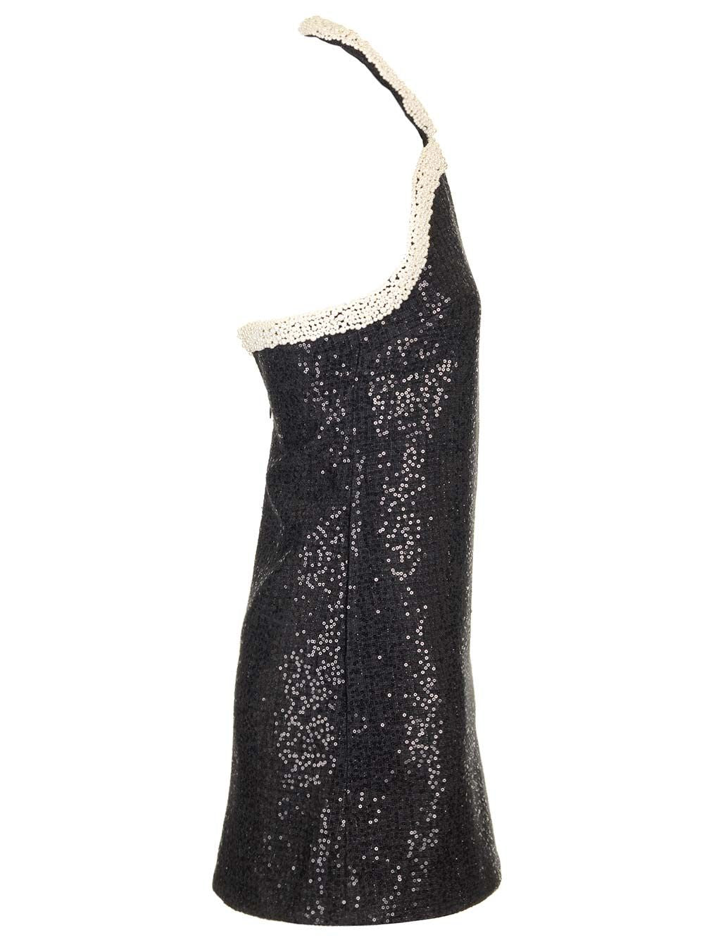 Self-Portrait Embellished Bouclè Mini Dress Abiti - Nero | deb24c272043a20c54c161cc7fca468b5e02c2b1