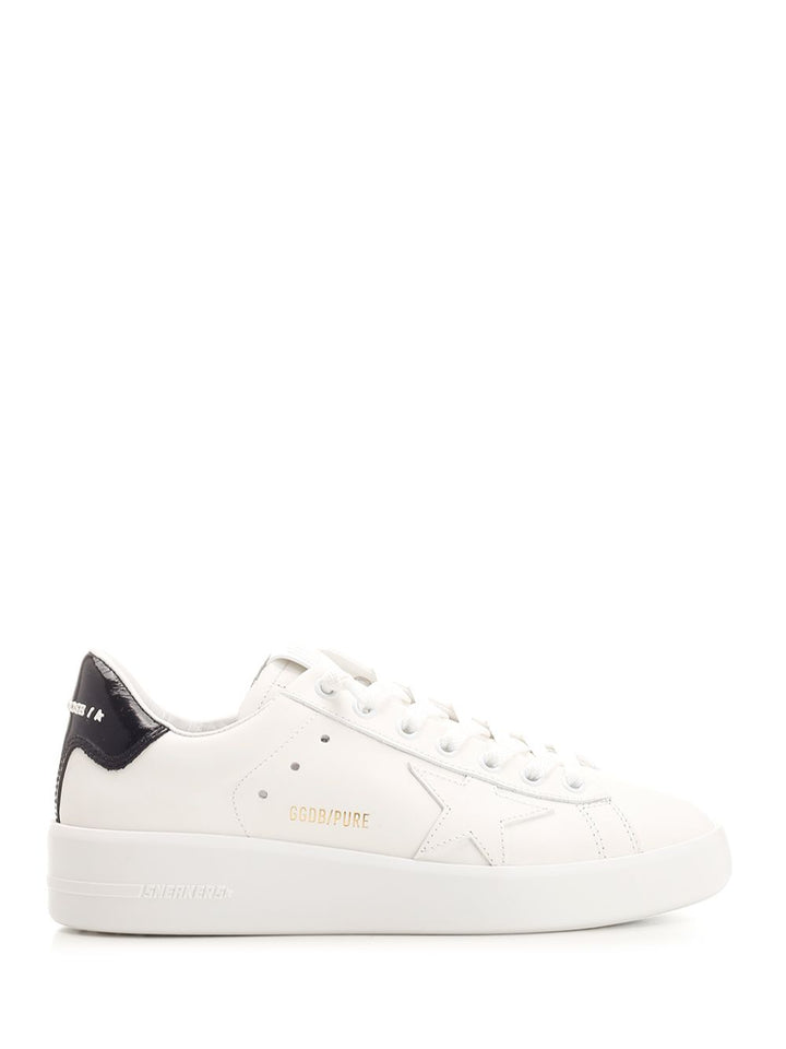 Golden Goose Deluxe Brand Pure Star Sneakers - Bianco | 1d840cb165a65652ec7de9847ca03dfa6032f405