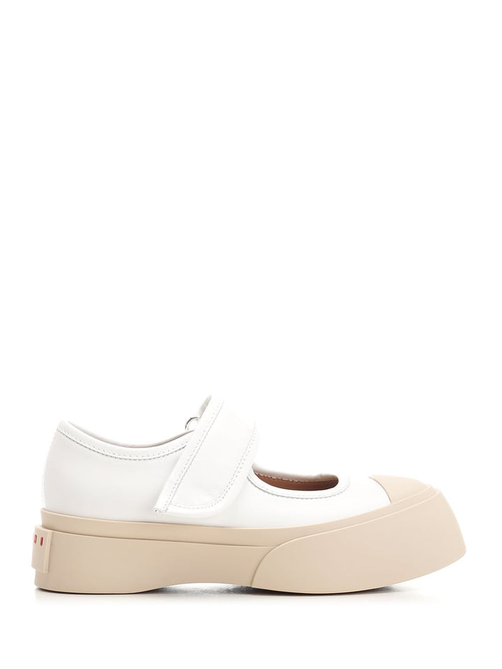 Marni Mary Jane Sneakers - Bianco | edfbc0bd003c1e790cf474f5a10160ba0a030e75