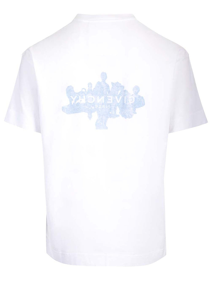 Givenchy Cotton T-Shirt - Bianco | fcc97870ba89db8efe7807da2314dfb95c29dd7f
