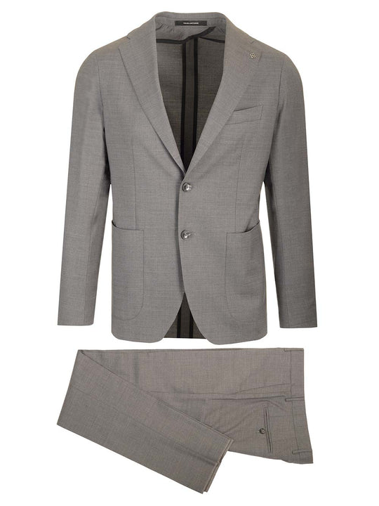 Montecarlo Wool Suit Abiti Grey