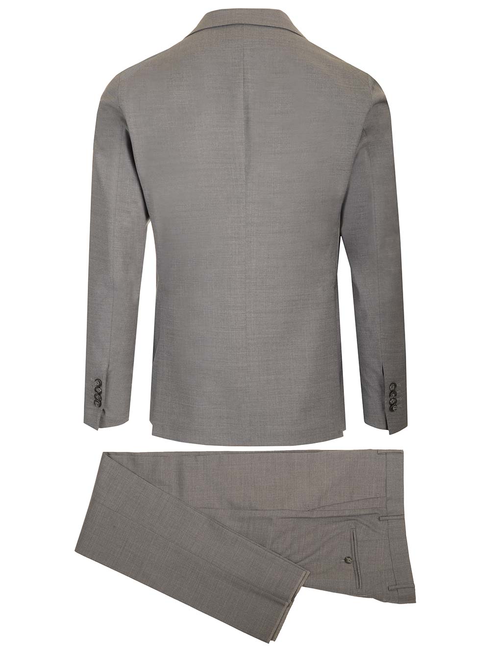 Tagliatore Montecarlo Wool Suit Abiti - Grey | 0297b3aa15204e411b584081471acd963f32325f