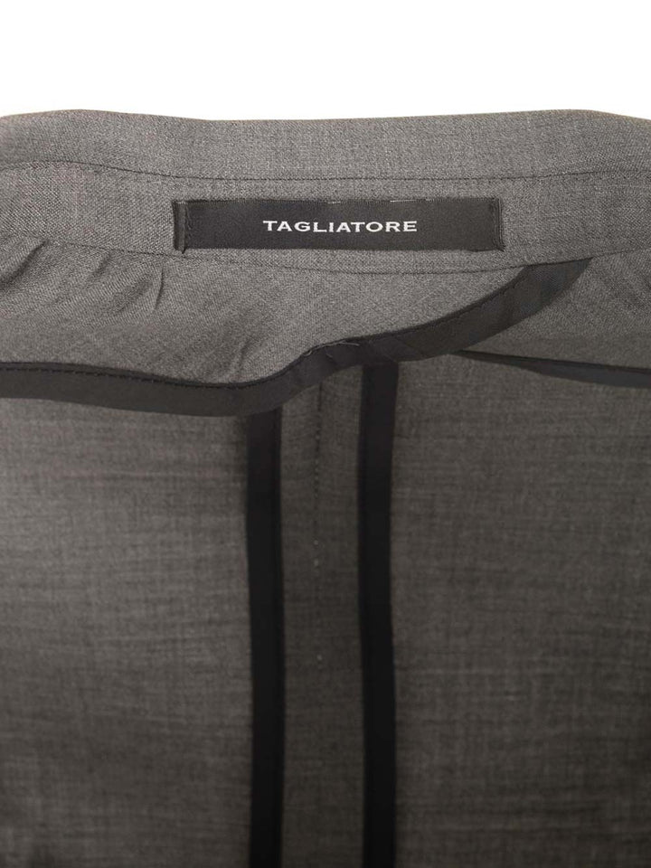 Tagliatore Montecarlo Wool Suit Abiti - Grey | 670ee77a4e79d4e9a0862af833566186a20d5d61