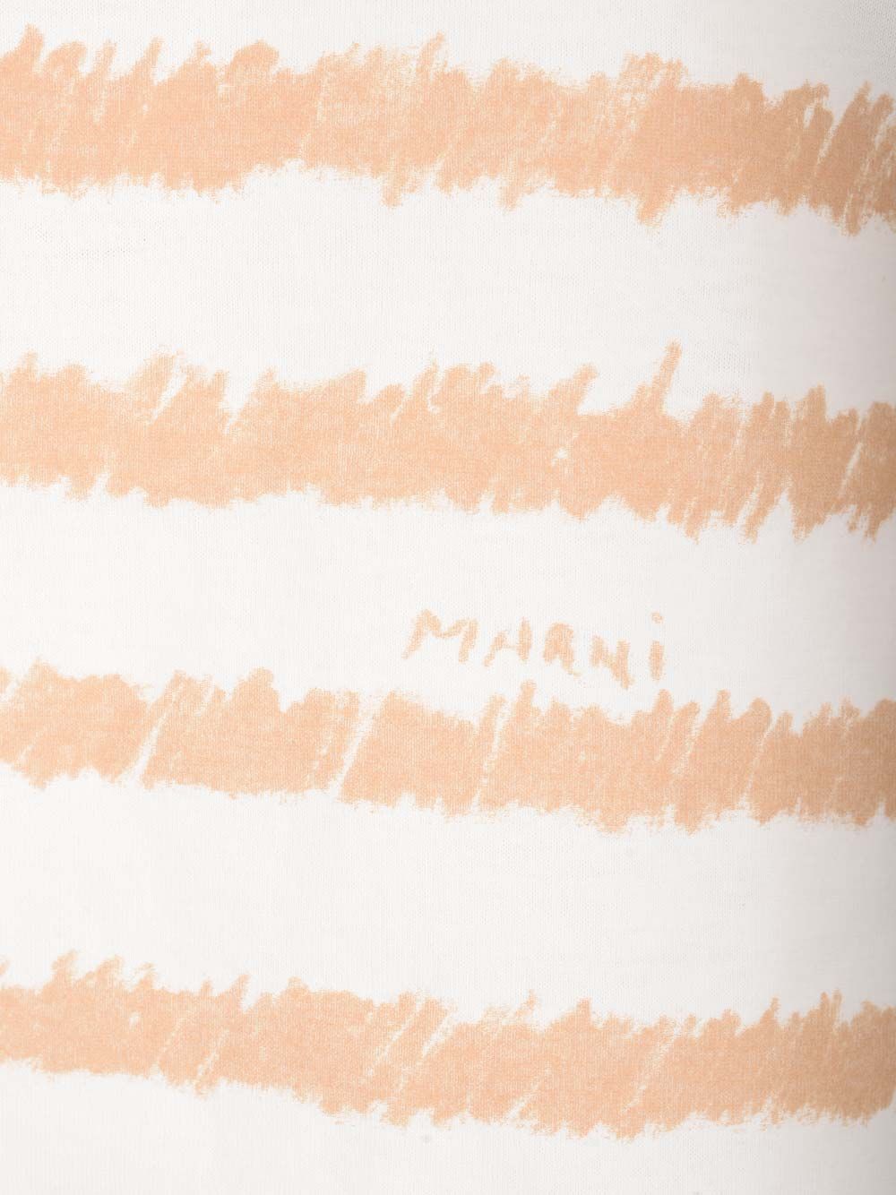 Marni Printed T-Shirt - Bianco | ec558c3e249b56c60eb6e949c4c8859c607af8d0