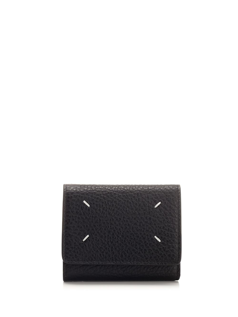 Maison Margiela Leather Wallet Wallets - Nero | 69a402d6db2509fcd28a9328d29552d5d0341655