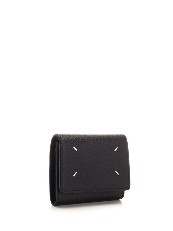 Maison Margiela Leather Wallet Wallets - Nero | 5dc90f5efd777bb03ab065c59ab97be6eb3ab230