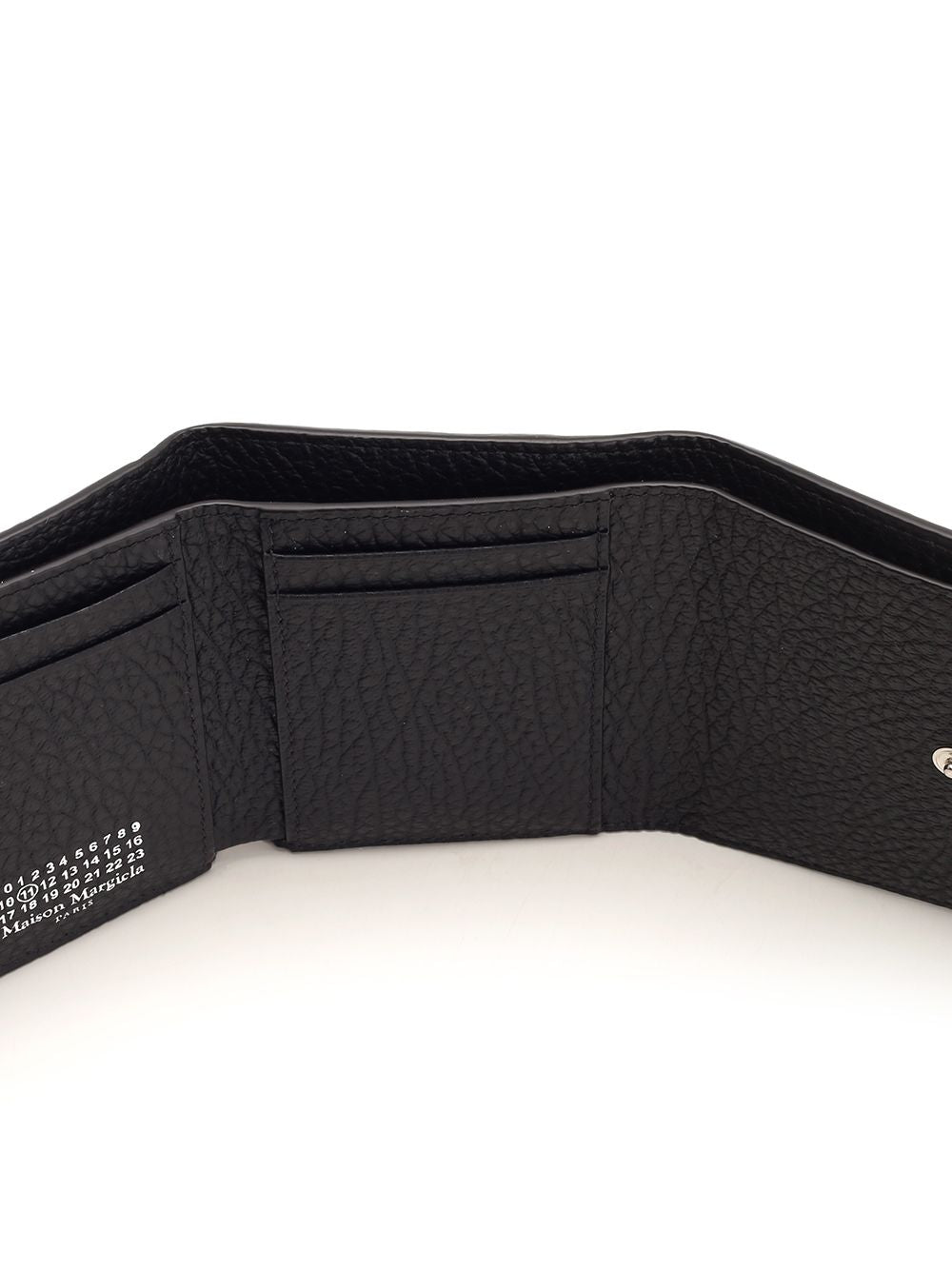 Maison Margiela Leather Wallet Wallets - Nero | 3e311d7ddacb5c7d081ee49855cc5578de38ec76