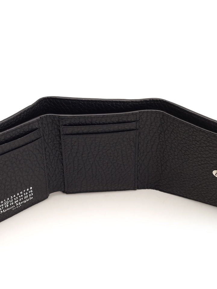 Maison Margiela Leather Wallet Wallets - Nero | 3e311d7ddacb5c7d081ee49855cc5578de38ec76