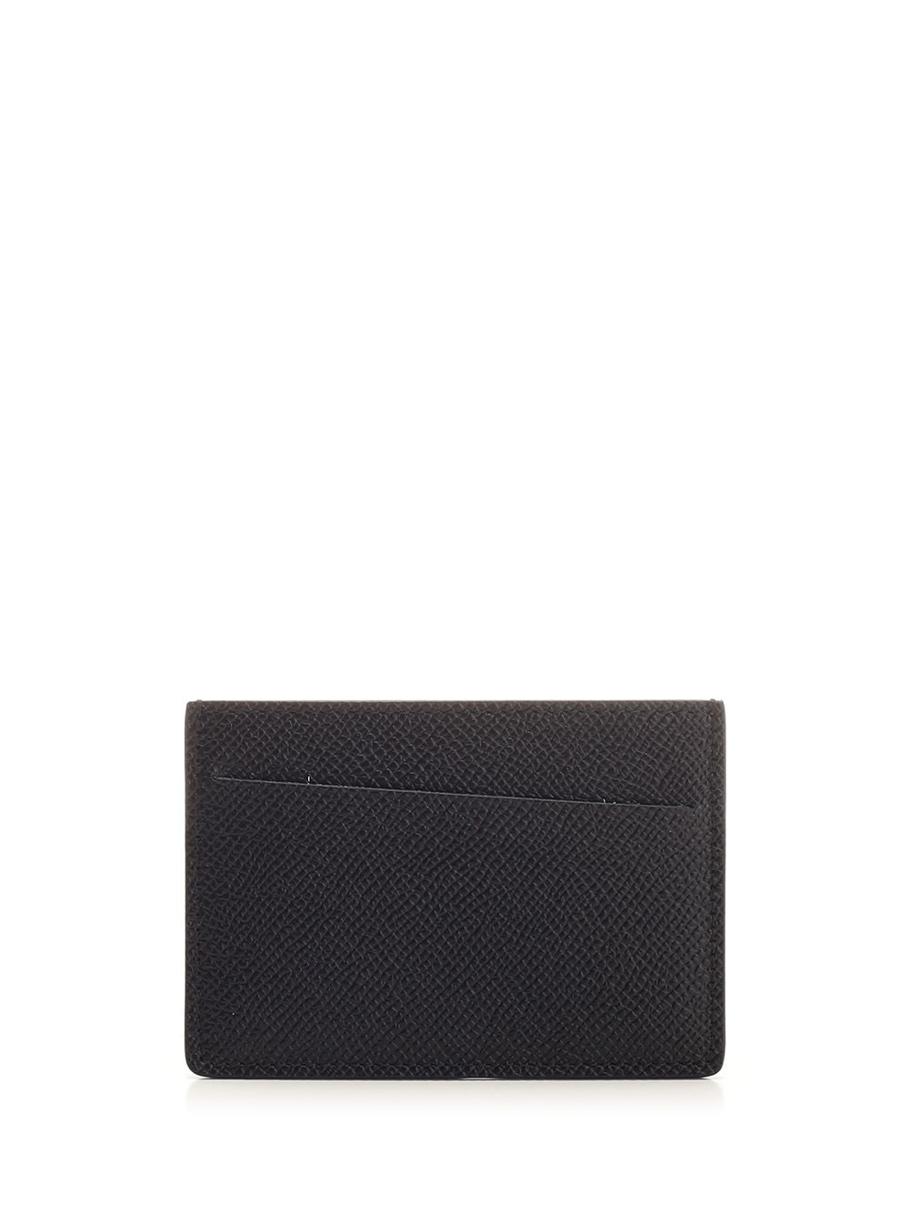 Maison Margiela Leather Card Holder Wallets - Nero | d3bea1637163dd1f2ec95198082f0d1498a82603