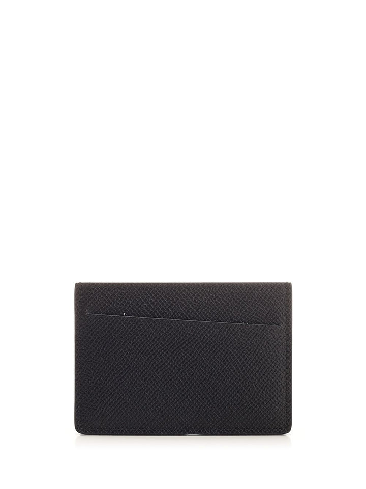 Maison Margiela Leather Card Holder Wallets - Nero | d3bea1637163dd1f2ec95198082f0d1498a82603