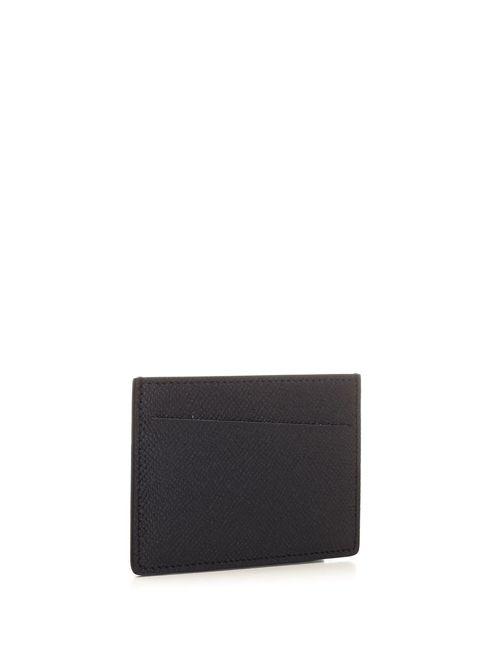 Maison Margiela Leather Card Holder Wallets - Nero | 55ffff3bc5ffe7cf41158b498fbc915ddc6c039c