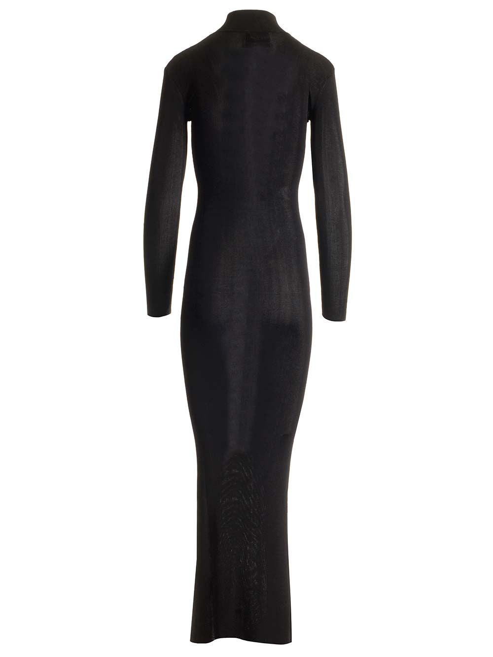 Self Portrait Residency Knitted Maxi Dress Abiti - Nero | dadb11d3d073325f0d4a5cf44f27a31b43fbce14