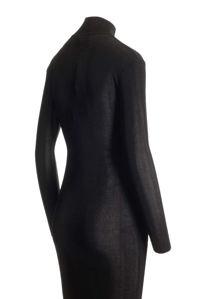 Self Portrait Residency Knitted Maxi Dress Abiti - Nero | de8985cebd980c1dd9d84734df78db04488bac17