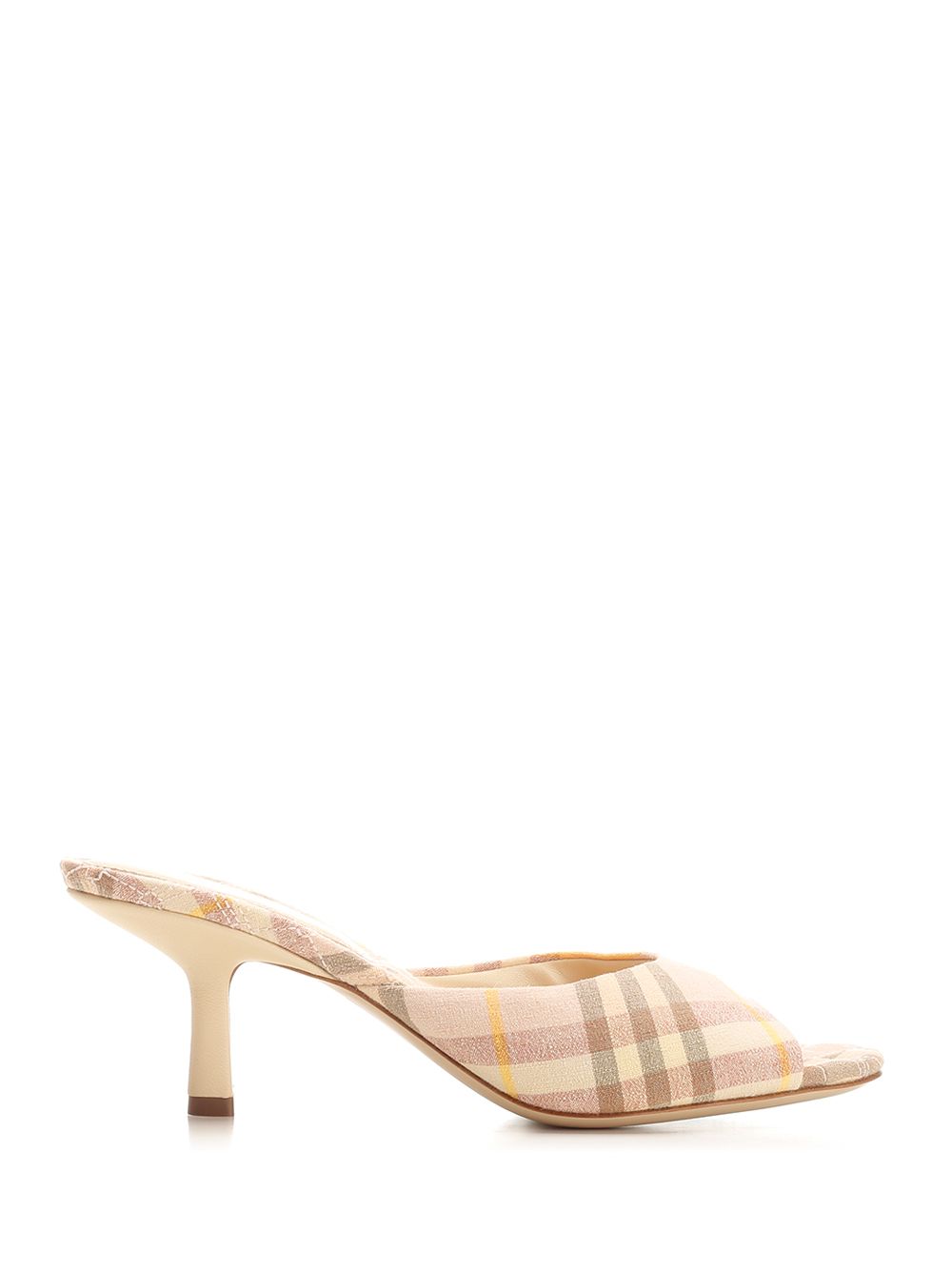 Burberry Check Mules Sandali - Multicolor | 31017440ce1c5ca77fa1c44491185e1509909865