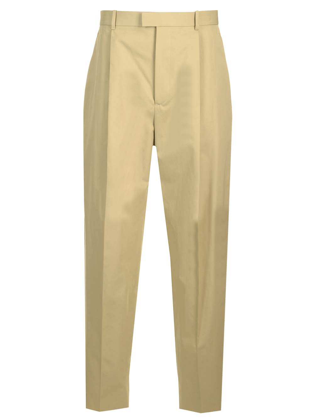 Bottega Veneta Lightweight Cotton Twill Trousers - Beige | 54e7f9e3c19d4fe2df2041610c67c7c118f4e635