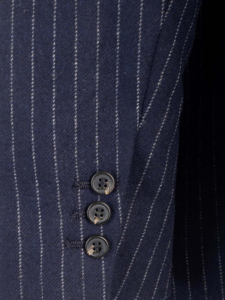 A.P.C. Double-Breasted Blazer Giacche - Blu | 2b0d721554e464c5d8f90d5e6cce68c0f582489f