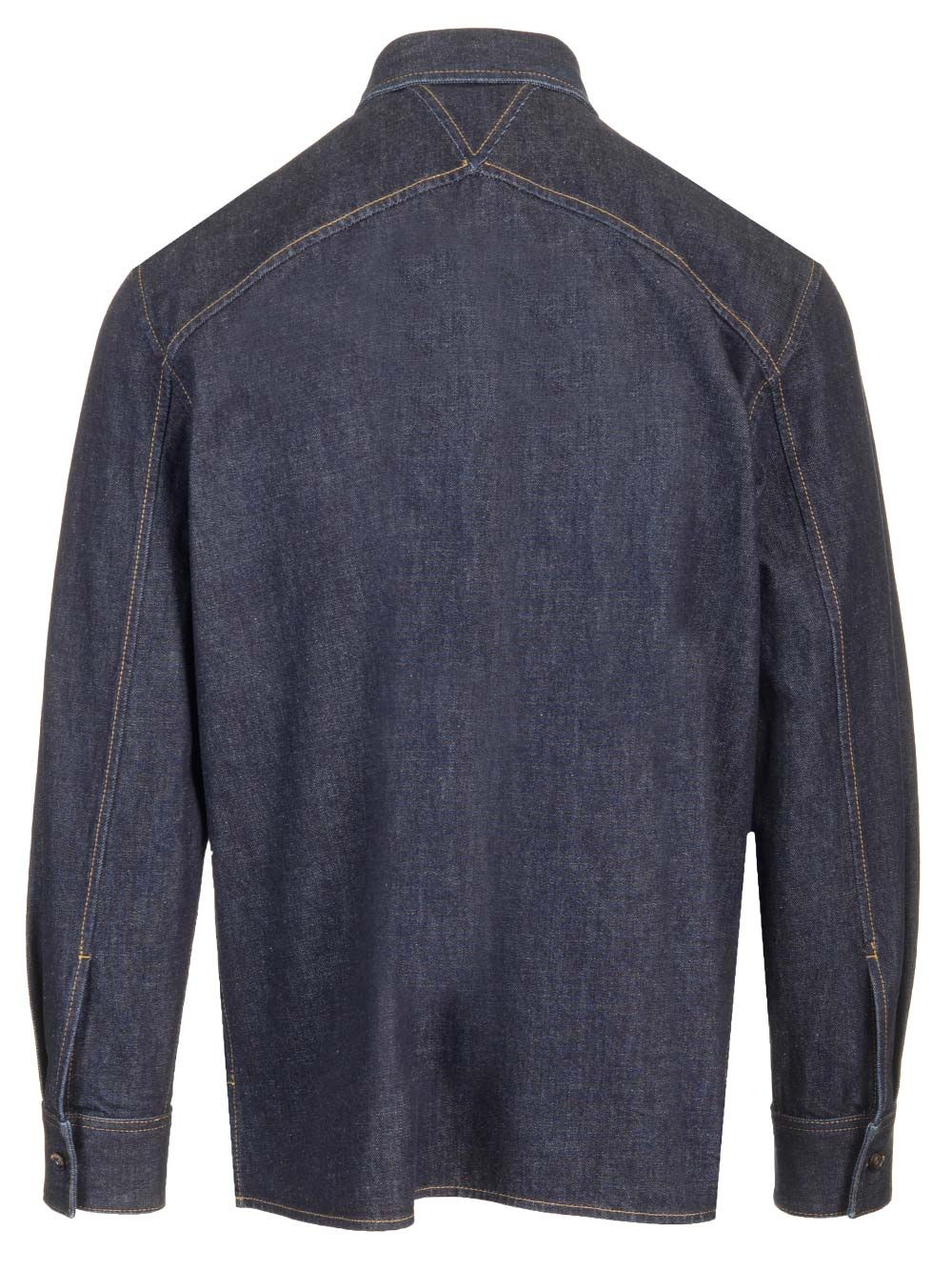 Bottega Veneta Denim Shirt Shirts - Blu | 80a0ddb1f1537091b3b06e238d2e6d45f623afe0