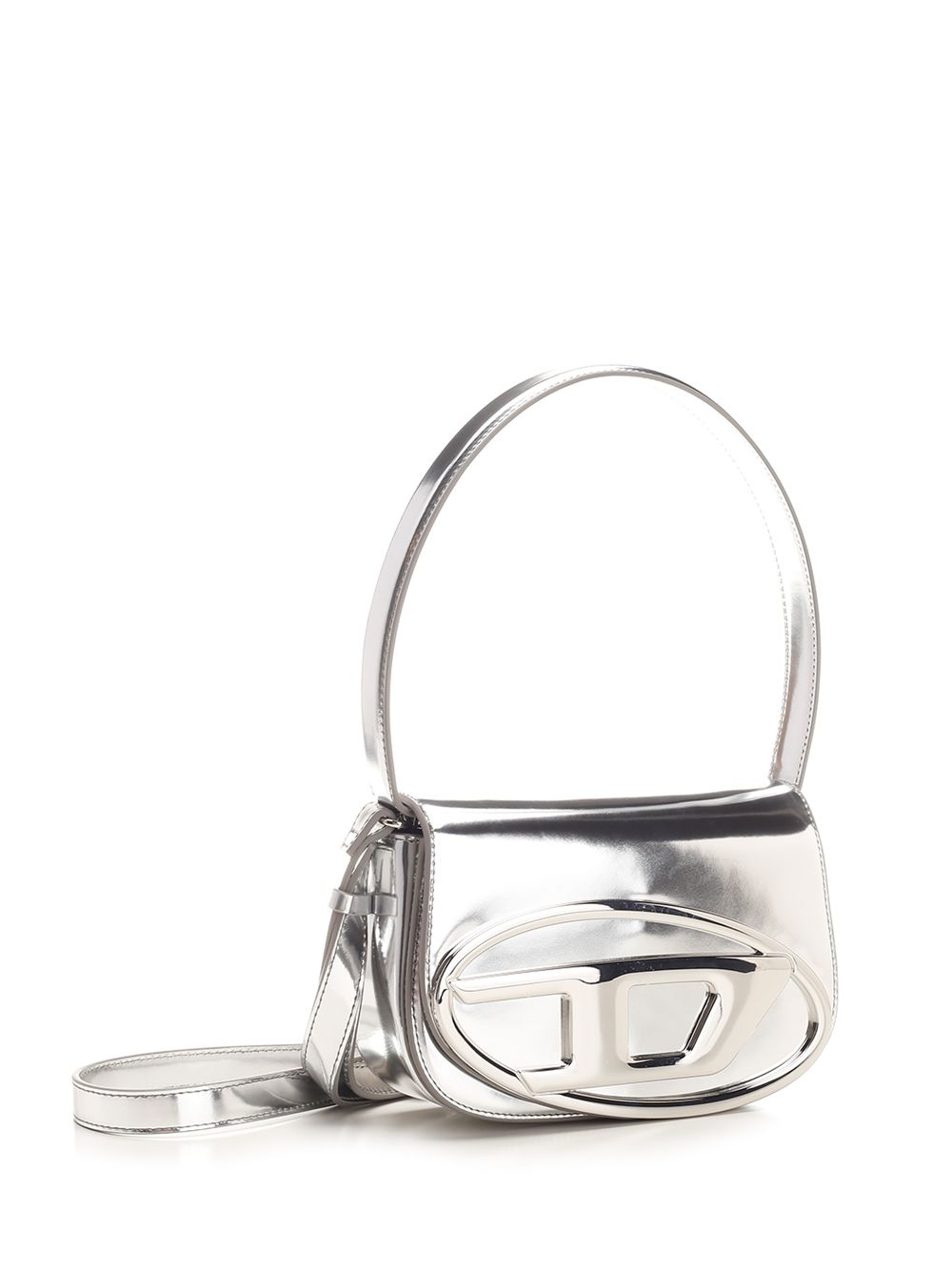 Diesel 1dr Shoulder Bags - Silver | f371c48402c246d53b3a332ffb43ec748522ff44