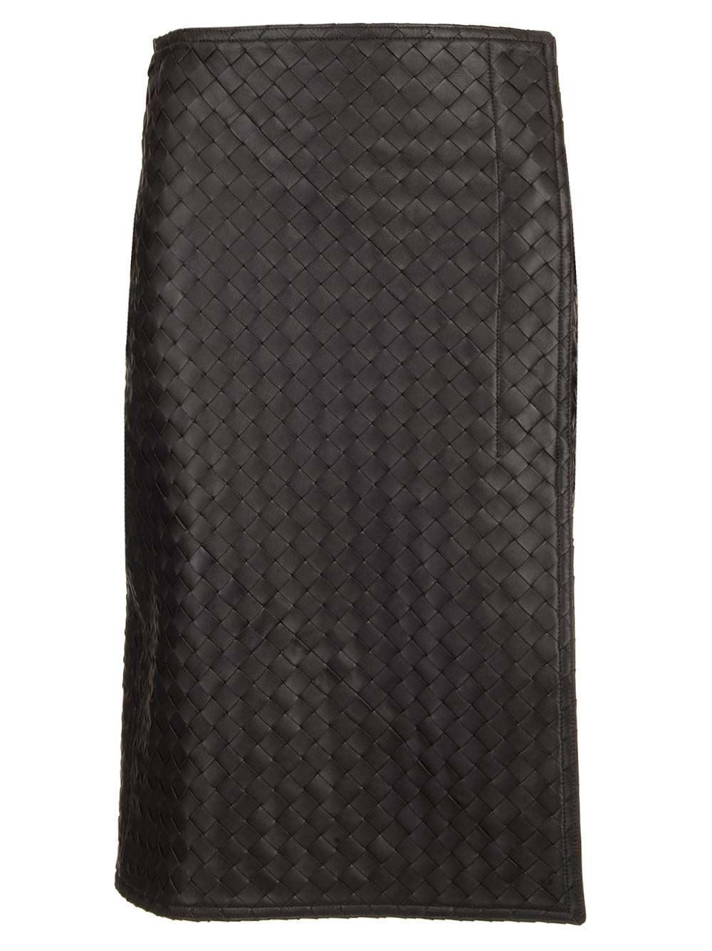 Bottega Veneta Leather Pencil Skirt Gonne - Marrone | f5dfbf8481dc7645e1a55648a3ccbdfa2062419a