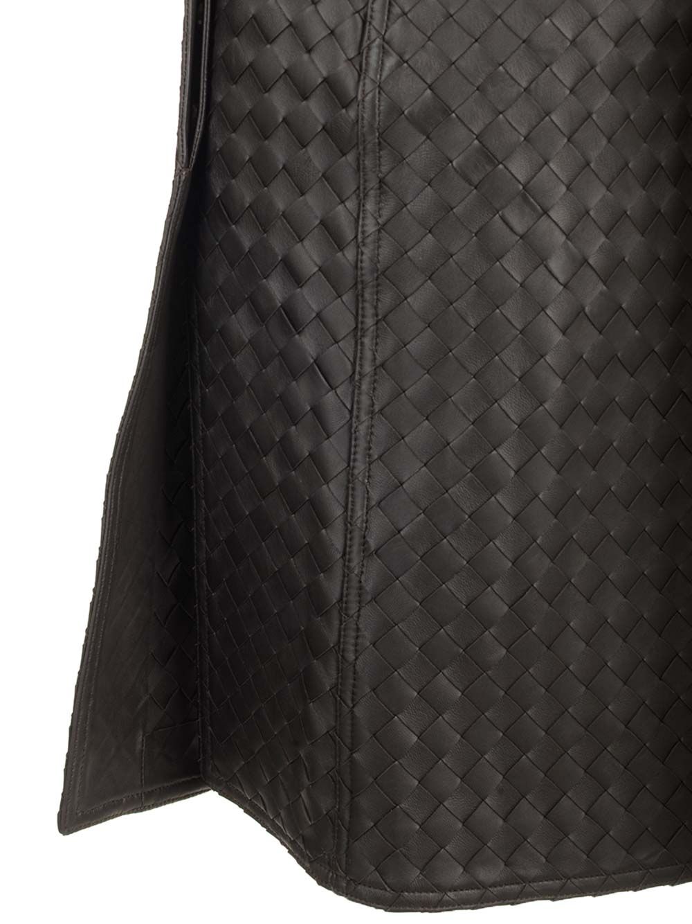 Bottega Veneta Leather Pencil Skirt Gonne - Marrone | 6959fa540023e790a1f1238afd64616efb6be402