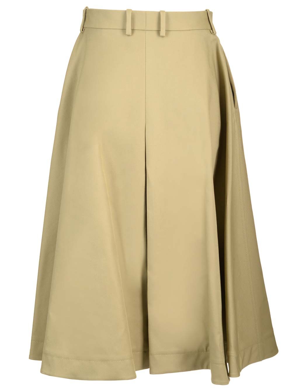 Bottega Veneta Wide Skirt With Ruffles Gonne - Beige | 684fa38644b3e585bbfcd00c5b6cf67e8fe2a4f5