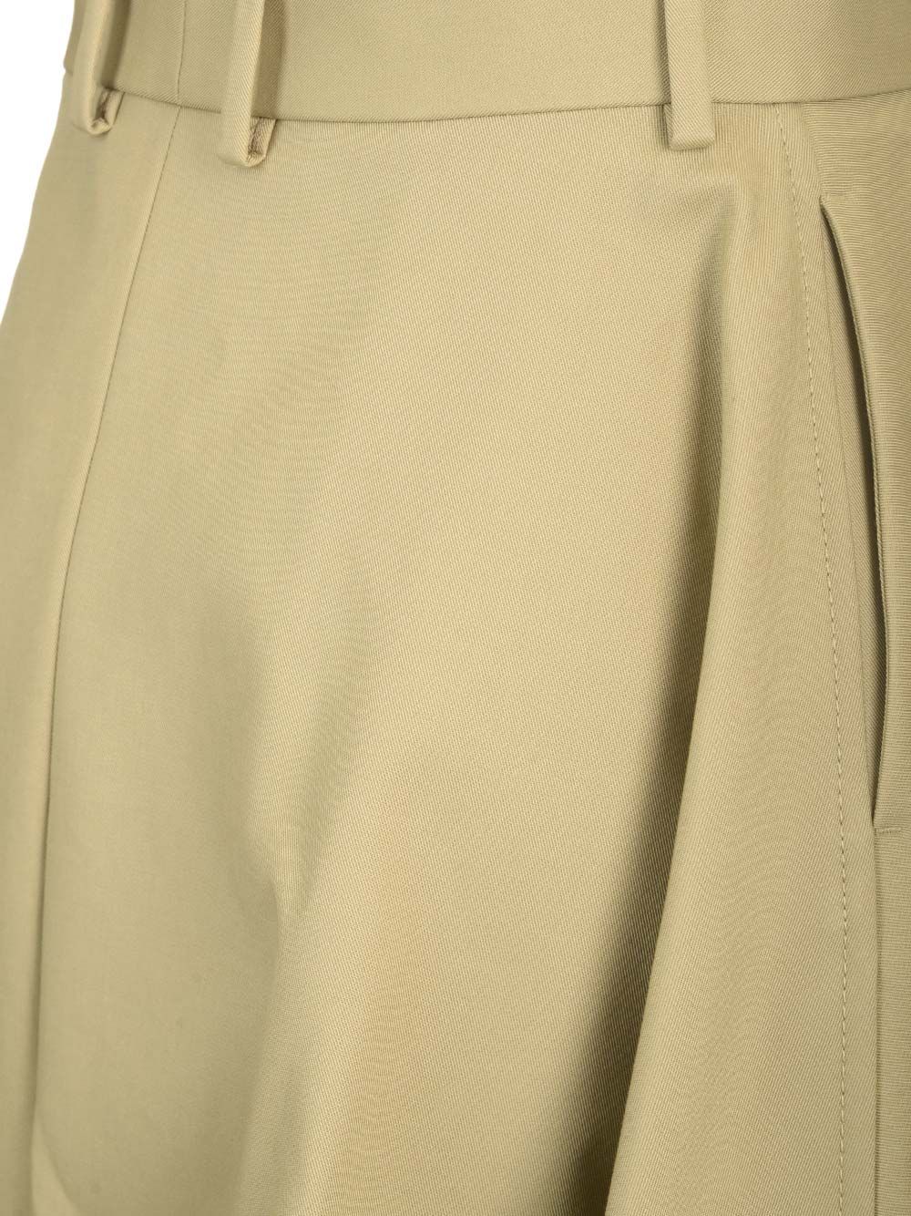 Bottega Veneta Wide Skirt With Ruffles Gonne - Beige | 716dcc9b0c9ea7962a69925eb6bbfce8d8d4f833
